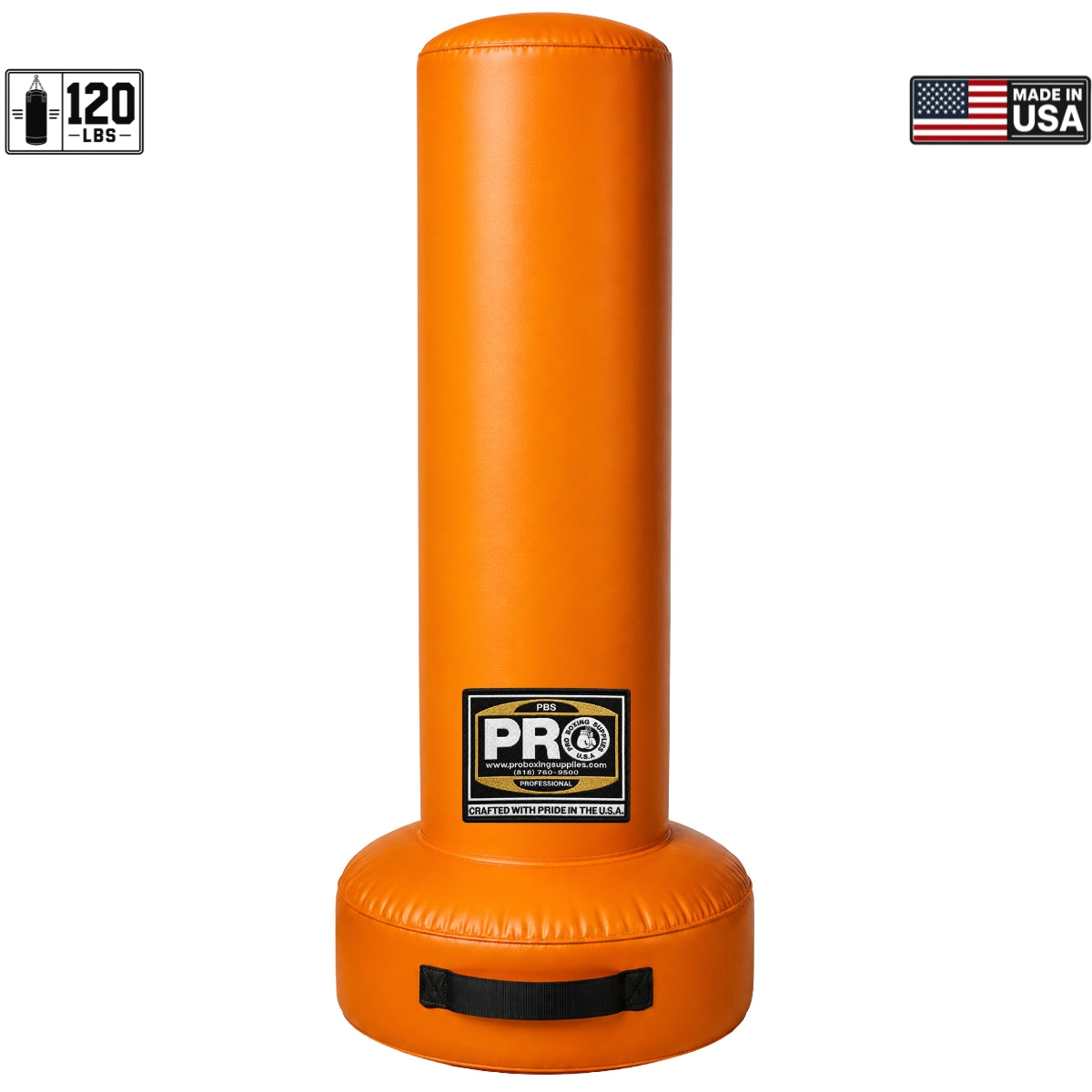 ProBoxing® 120 LBS Free Standing Bag - Light Brown