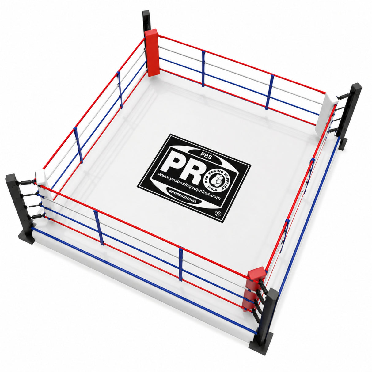 ProBoxing® Professional Boxing Ring (12' x 12' Foot) - Made in USA - (CUSTOM)