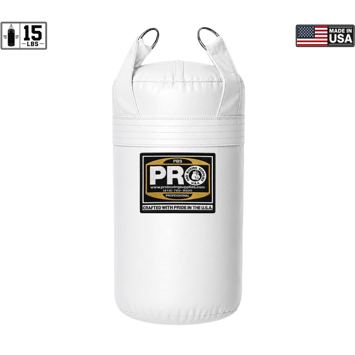 ProBoxing® 15 LBS Heavy Punching Bag - Red