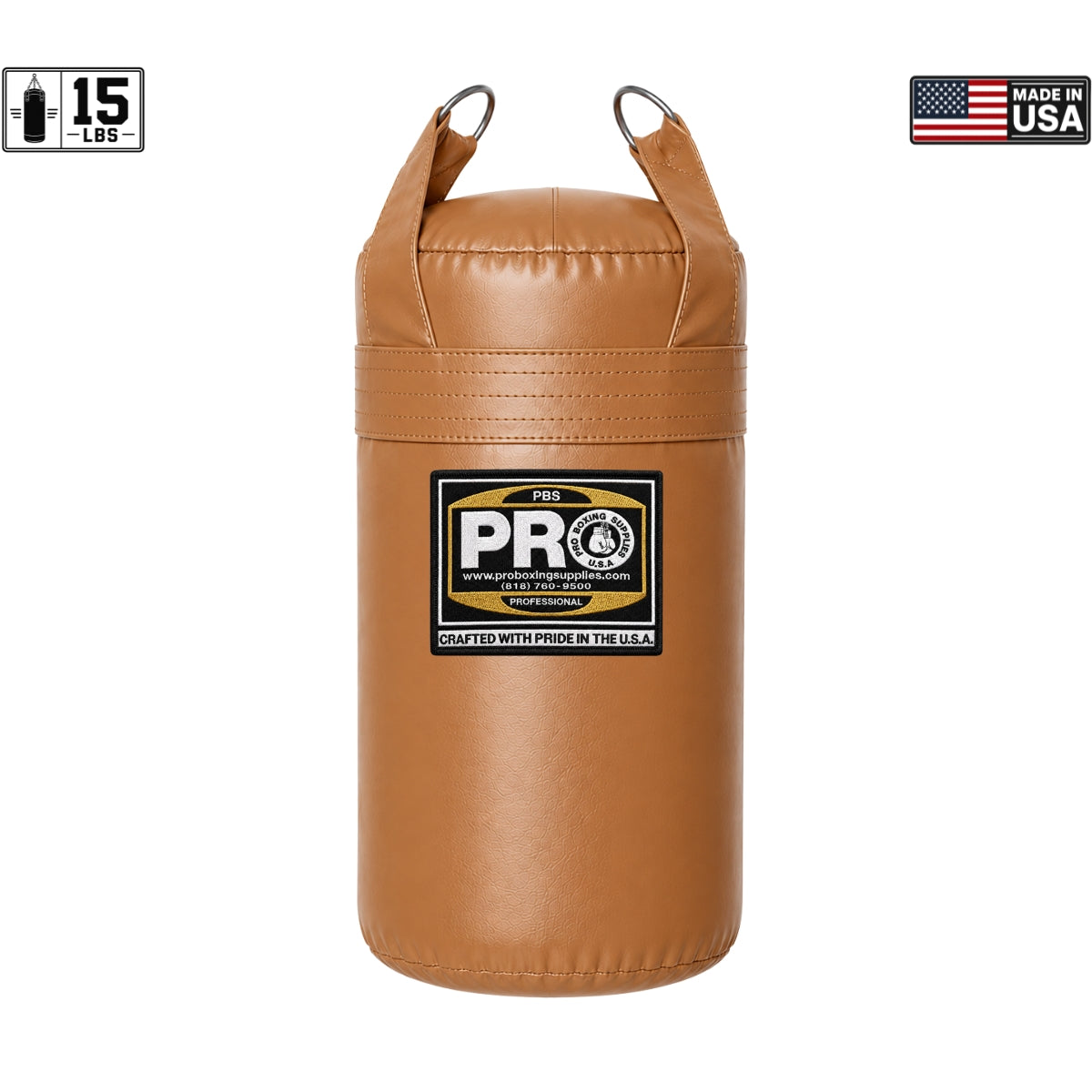ProBoxing® 15 LBS Heavy Punching Bag - Red