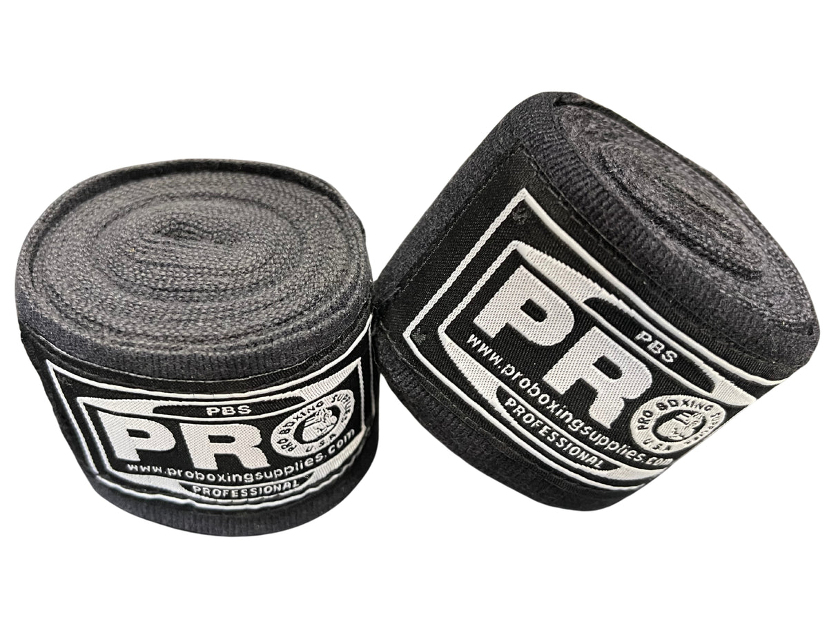 ProBoxing® Boxing Handwraps 180" - Black