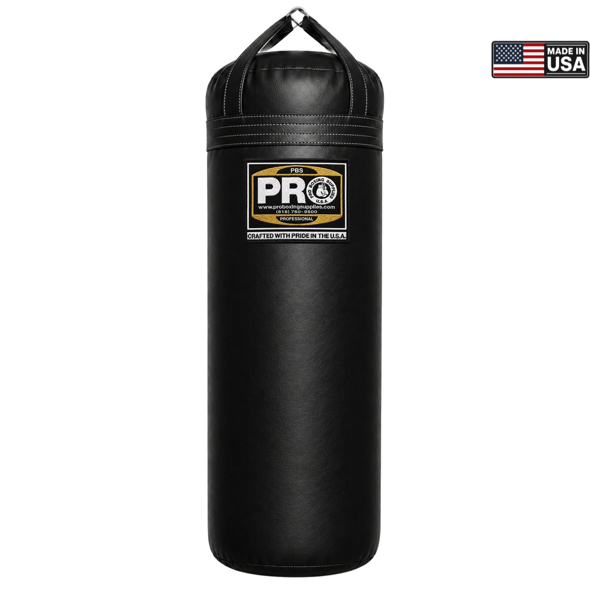 ProBoxing® 100 lbs Heavy Punching Bag - Grey