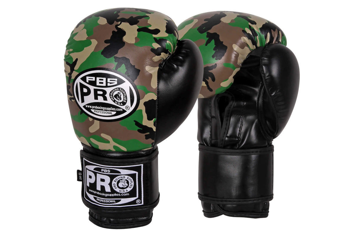 ProBoxing® Series Deluxe Starter Velcro Boxing Gloves Camouflage