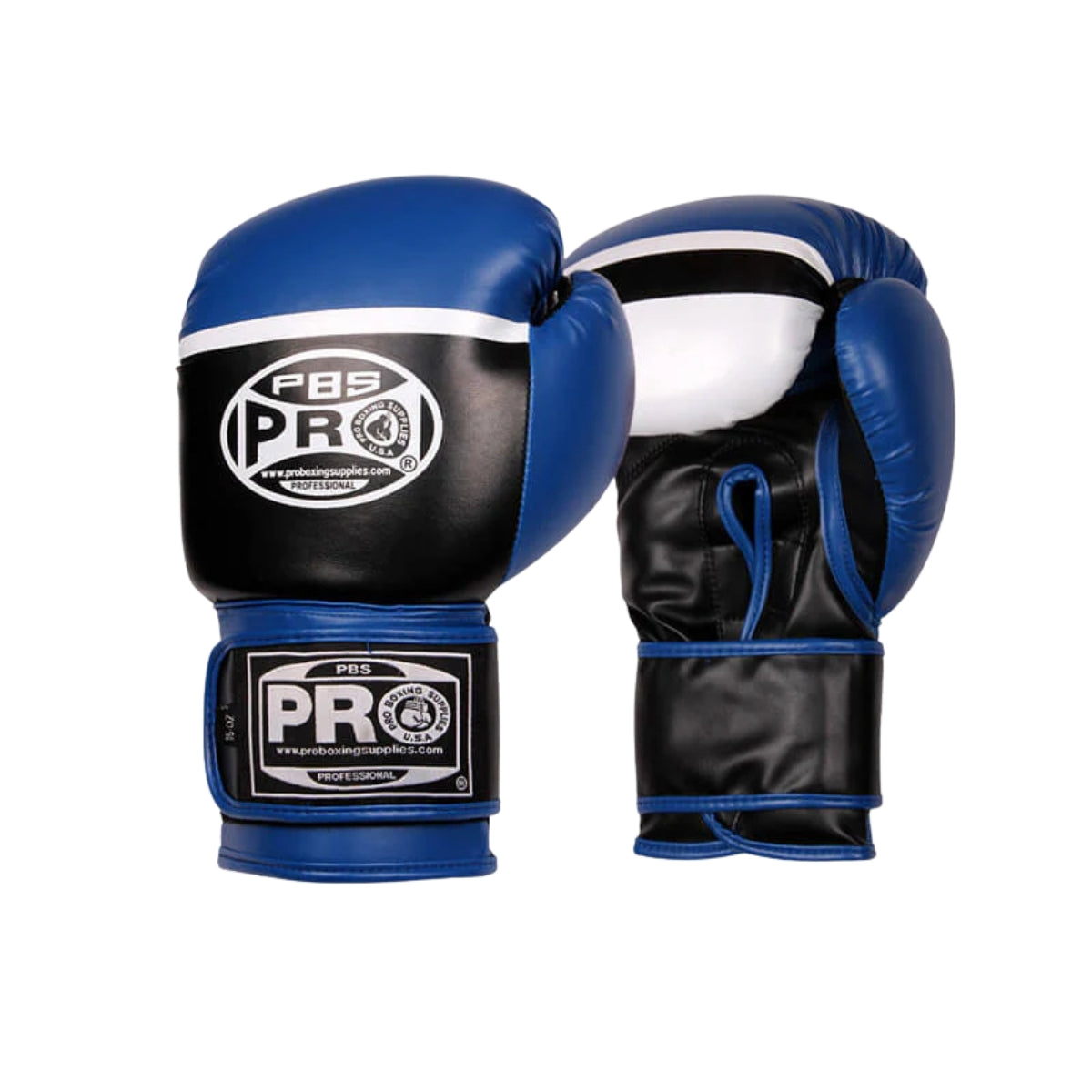 ProBoxing® Classic Leather Boxing Gloves - Training Gloves - Blue