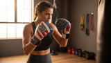 ProBoxing® Classic Leather Boxing Gloves - Training Gloves - USA Flag