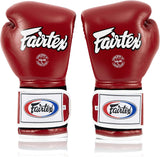Fairtex Gloves - BGV9 - Muay Thai Boxing Gloves - Red