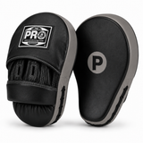 ProBoxing® Deluxe Focus Mitts - Black & Grey Trim
