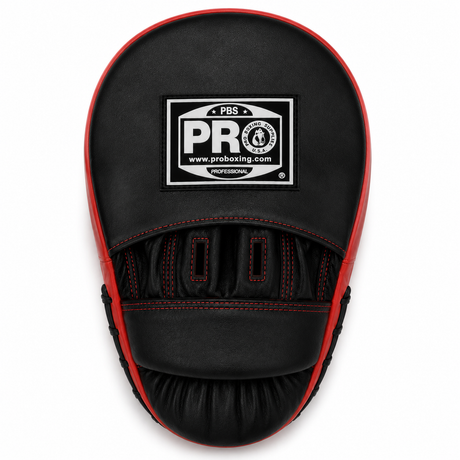 ProBoxing® Deluxe Focus Mitts - Black & Red Trim