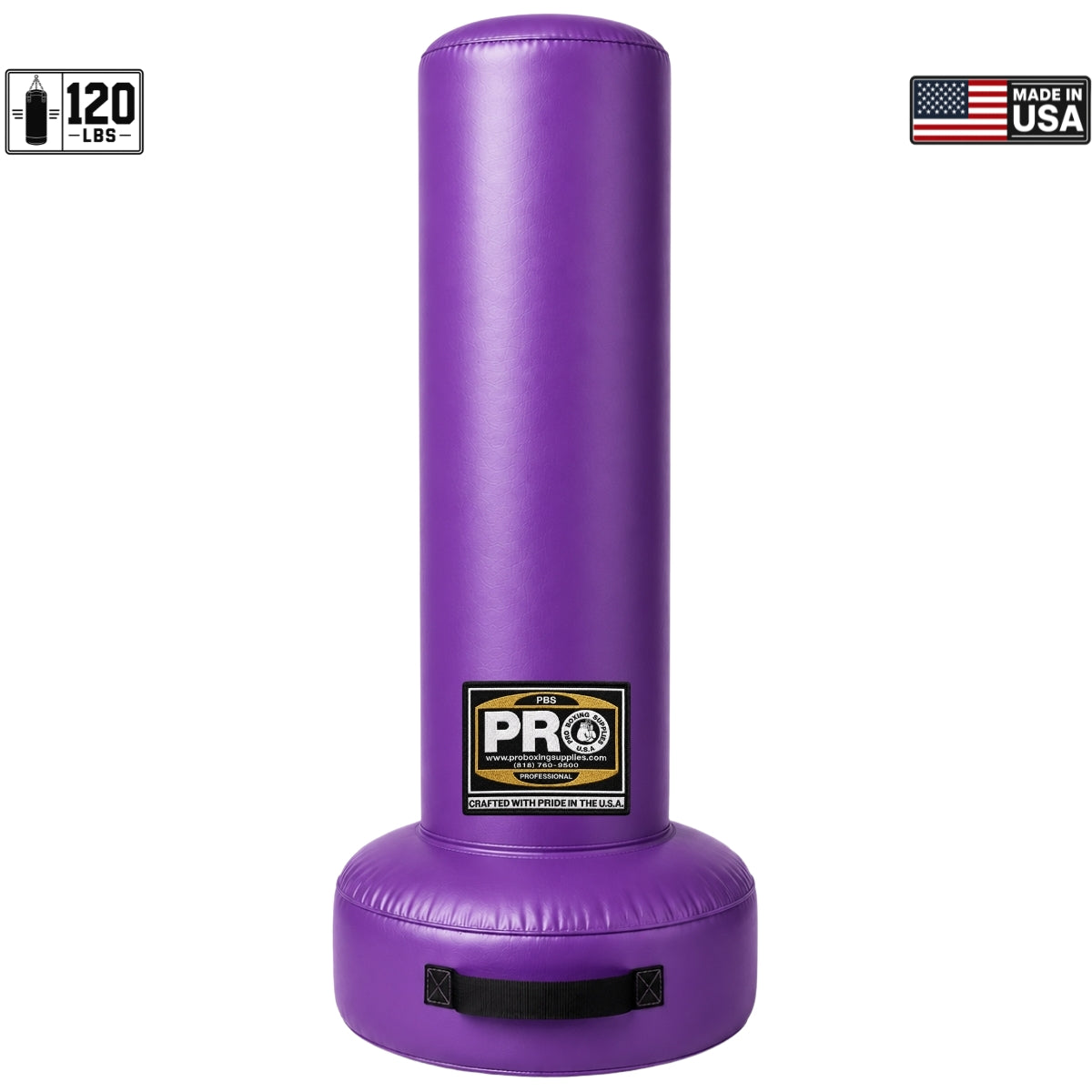 ProBoxing® 120 LBS Free Standing Bag - Purple