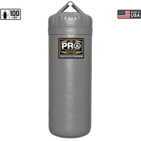 ProBoxing® 100 LBS Heavy Punching Bag - White