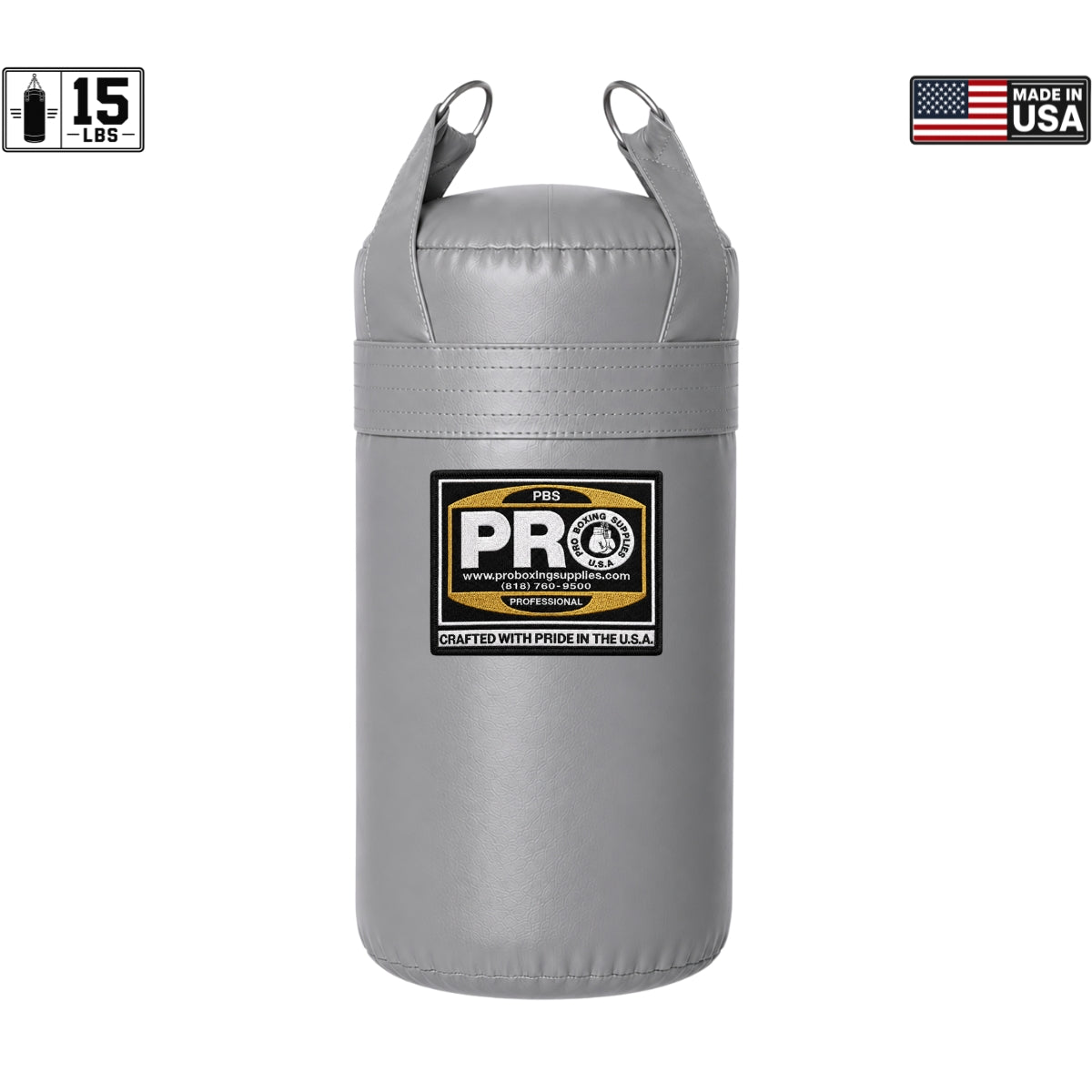 ProBoxing® 15 LBS Heavy Punching Bag - Pink