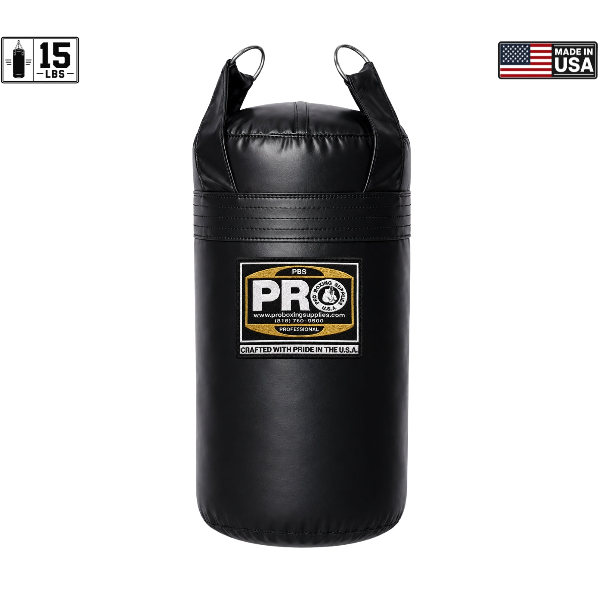 ProBoxing® 15 LBS Heavy Punching Bag - Pink