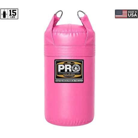 ProBoxing® 15 LBS Heavy Punching Bag - White