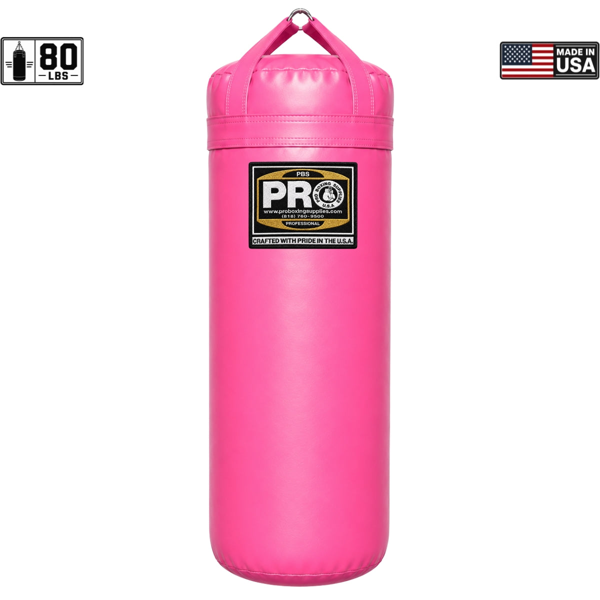 ProBoxing® 80 LBS Heavy Punching Bag