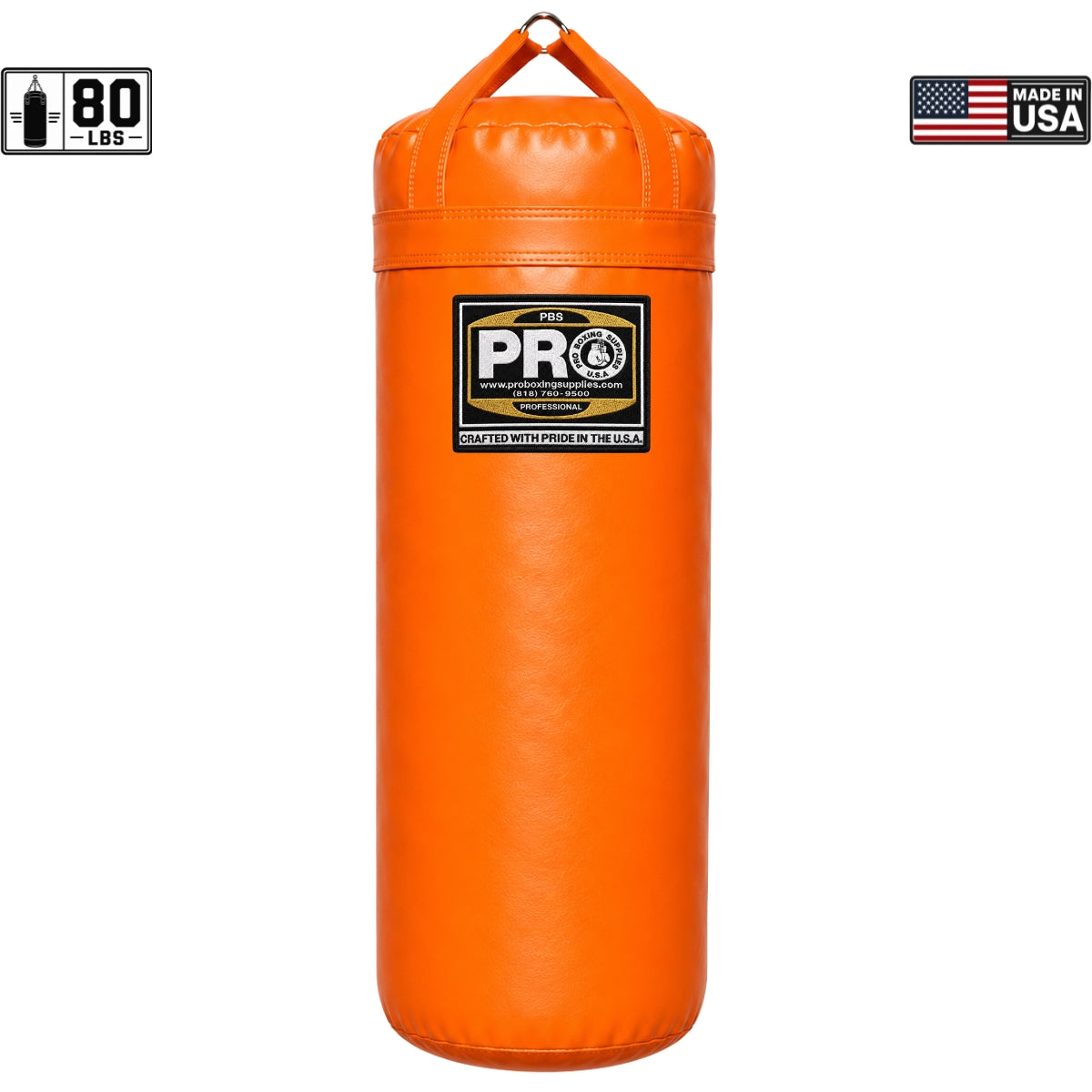 ProBoxing® 80 LBS Heavy Punching Bag