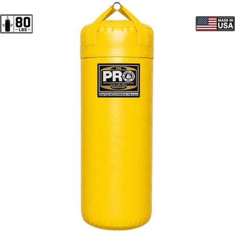 ProBoxing® 80 LBS Heavy Punching Bag - Lime Green