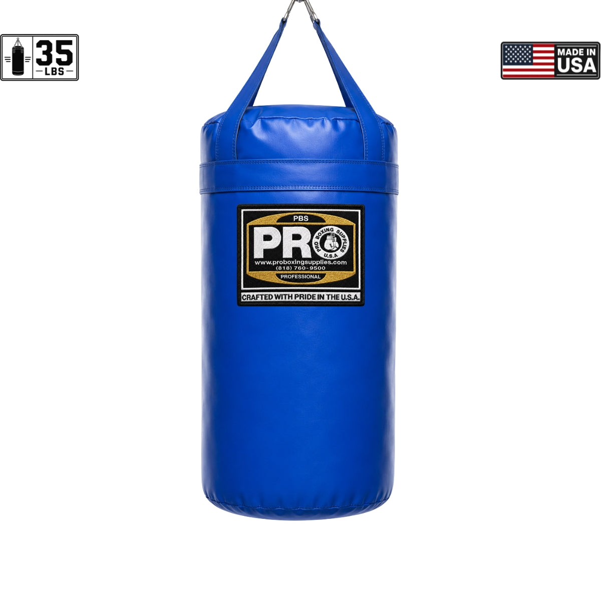 ProBoxing® 35 LBS Heavy Punching Bag - Yellow
