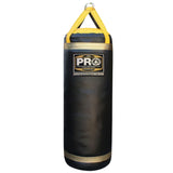 ProBoxing® Heavy Punching Bag (4.5 FT Tall) - Yellow & Black & Gold