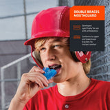 Shock Doctor - Double Braces Mouthguard Strapless - Blue