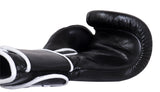 (NEW) Casanova® Boxing Professional Hook & Loop Boxing Gloves - Black