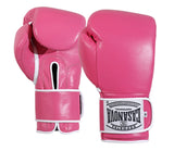 (NEW) Casanova® Boxing Professional Hook & Loop Boxing Gloves - Pink