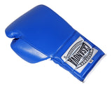 (NEW) Casanova® Boxing Professional Lace-Up Boxing Gloves - Blue