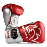 RS100 Professional Sparring Gloves - Red & Silver
