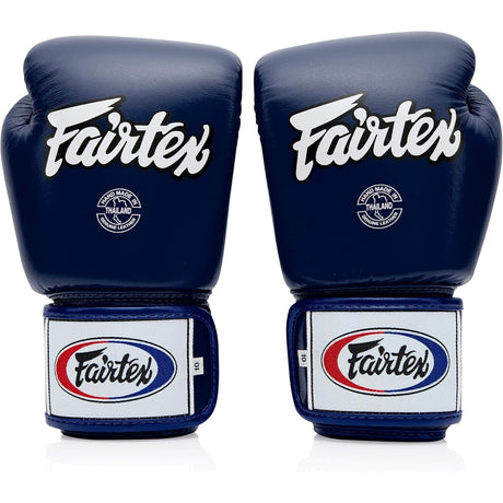 Fairtex Gloves - BGV1 - Muay Thai Boxing Gloves - Blue