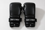Fight 2 Finish® Lace N Loop - Boxing Glove Straps | Lace Conversion System for Boxing Gloves