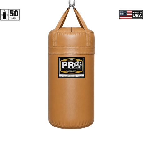ProBoxing® 50 lbs Heavy Punching Bag - White