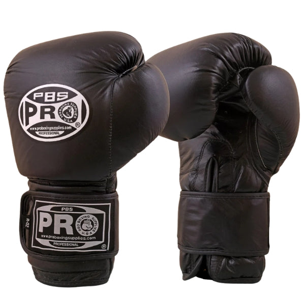 ProBoxing® Official Pro Fight Lace-Up Gloves - Metallic Gold