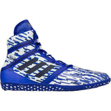 Adidas Flying Impact Wrestling Shoes - Camo Digital Print - Royal Blue