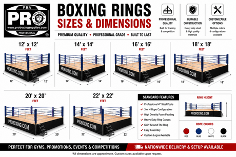 Custom Made ProBoxing® Ring