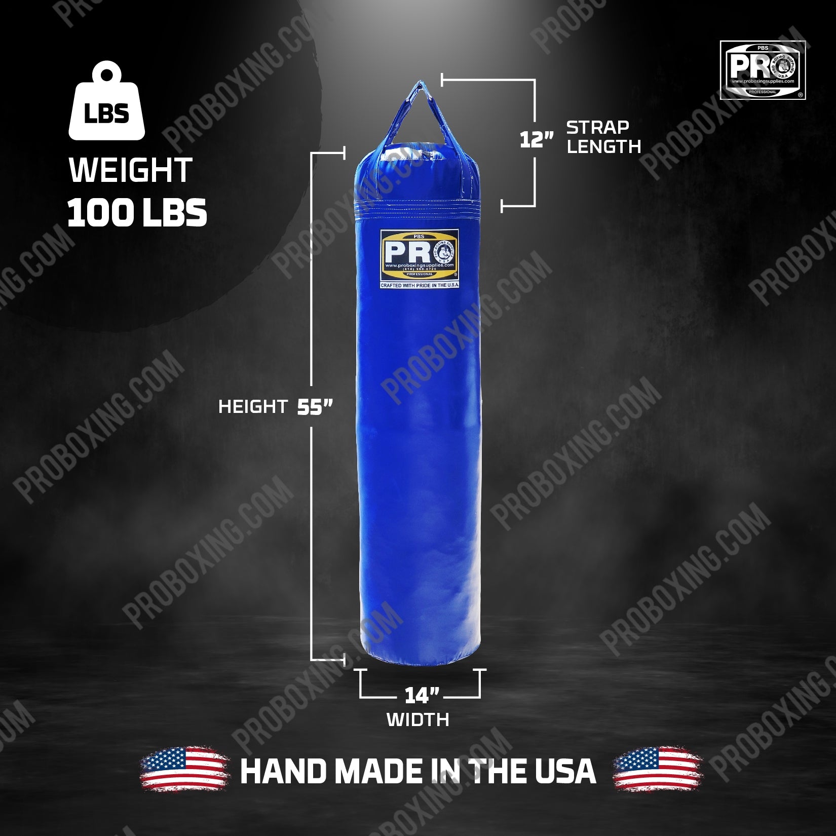 Pro Boxing® 15 lbs Heavy Punching Bag – Pro Boxing Supplies