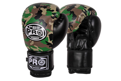 Pro Boxing® Series Deluxe Starter Velcro Boxing Gloves - Camouflage