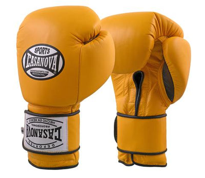 Casanova Boxing® Hook and Loop Training Gloves - YELLOW