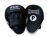 ProBoxing® Professional Focus Curve Mitt - Black/White Trim