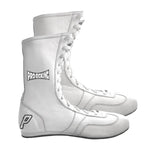 ProBoxing® High Top Leather Shoes - White