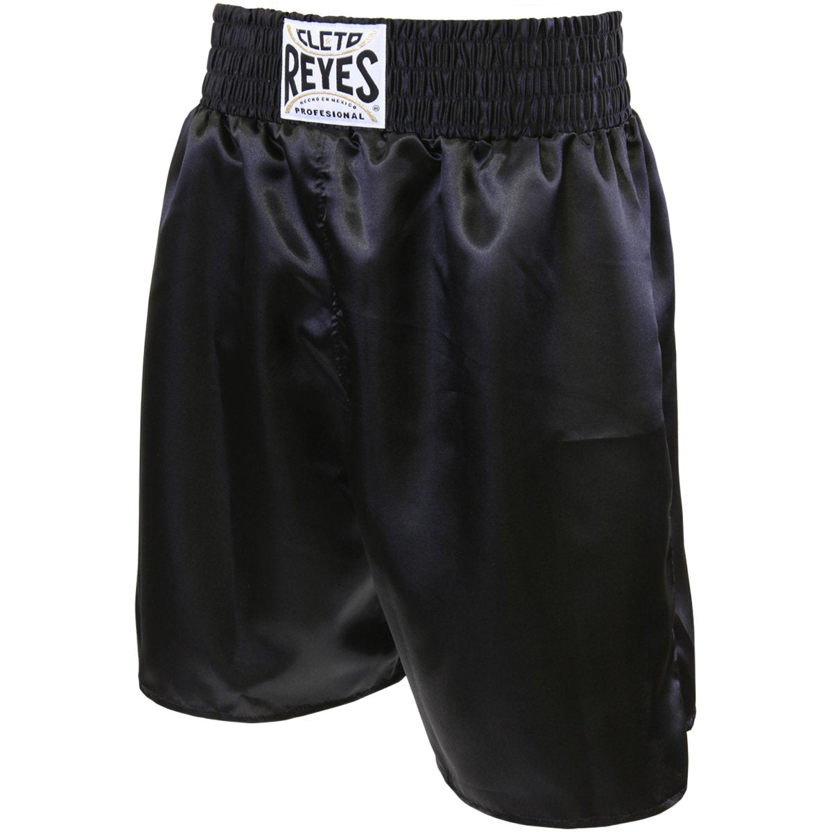 CLETO REYES ボクシングトランクス ブラック Cleto Reyes Satin Classic Boxing Trunks - All Black – Pro Boxing