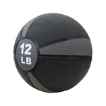 GYMPAK 12 LB MEDICINE BALL - GREY