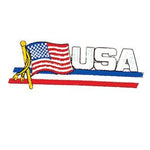 Patriotic USA Flag Patch