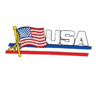 Patriotic USA Flag Patch