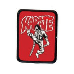 Red Karate with Sword Patch