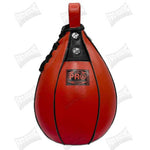 ProBoxing® Leather Speed Bag - Red