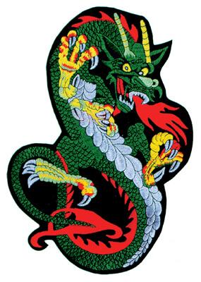 Ancient Chinese Dragon Patch
