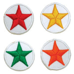 1 3/8" Star Circle Patch