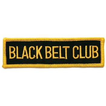 Black Belt Club Patch