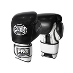 ProBoxing® Ultimate Hook and Loop Boxing Gloves – Black